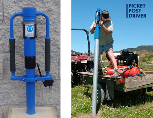 The picket Post Driver